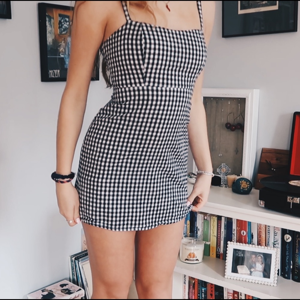 Brandy Melville gingham dress